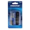 Rawlplug SCREWDRIVER BITS SET 25 MM + ADAPTER- PH1, PH2, PH3, PZ1, PZ2, PZ3, T20, T30, H4, ADAPTER 60 MM, PK10 RT0-BIT-SET1 - alternate 1